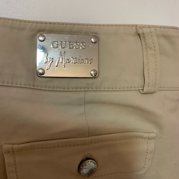 Beige size 2 guess flare jeans - Picture 3 of 5